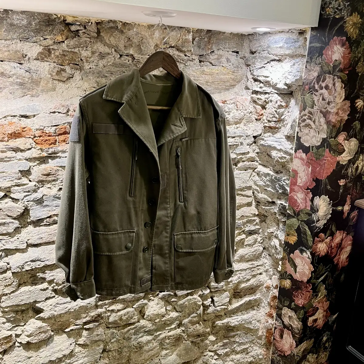 Veste militaire vintage revisitée